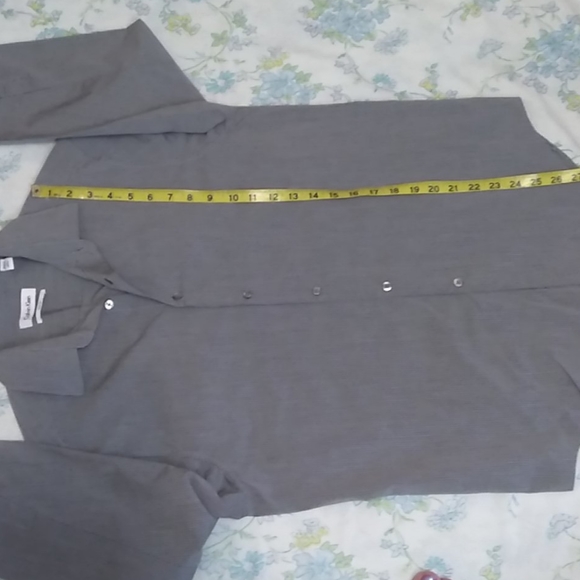 Calvin Klein in Men's slim fit long sleeves Sz 15 - Picture 4 of 6